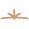 Ekena Millwork Davenport Timber Gable Bracket, Western Red Cedar, 84"W x 42"H x 1 1/2"D x 5 1/2"F, 12/12 Pitch GBW084X42X0206DAV00SWR - alternate 4